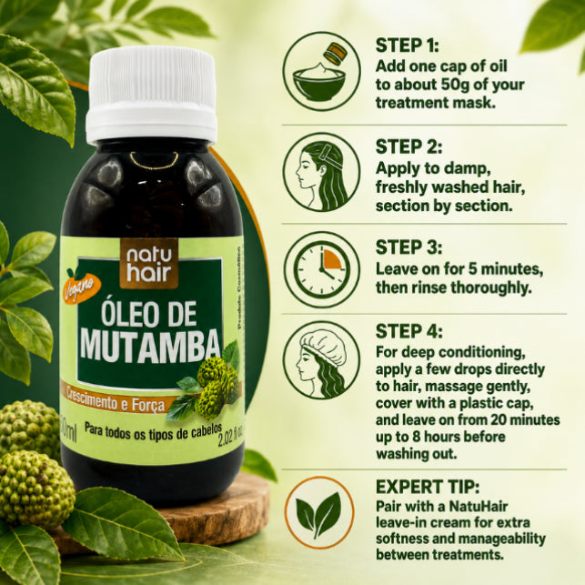 NatuHair Mutamba-Öl – 60 ml